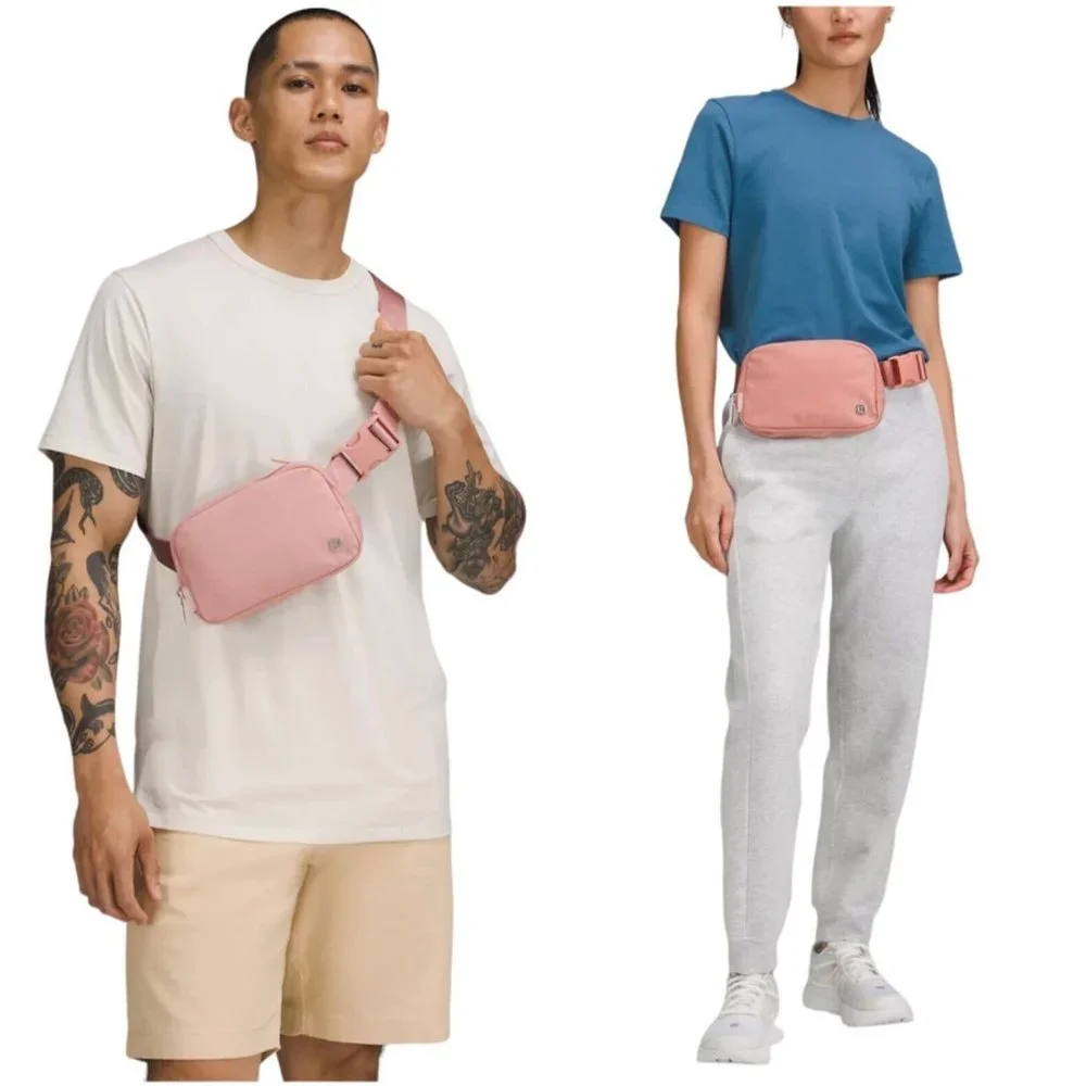 Lululemon Everywhere Belt Bag 1L Pink Pastel Fanny Pack New - Fast Shipping - Picture 5 of 5
